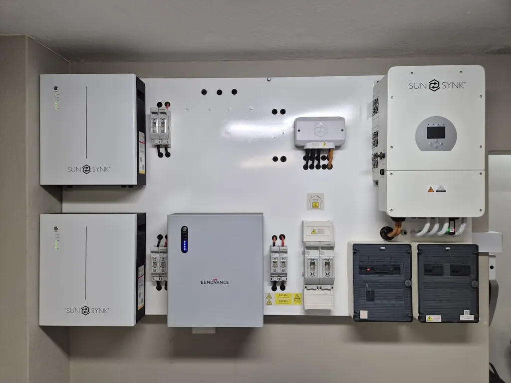Home battery storage system